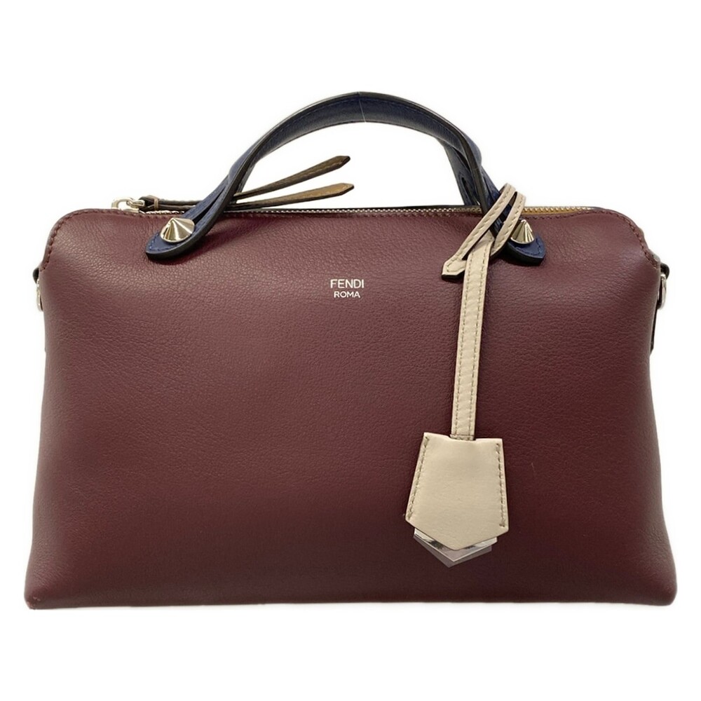 Fendi By The Way Bordeaux Navy Leather #324714F91B